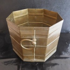 Récipient boite caisse cuivre laiton vintage art déco design XXe PN France N3016