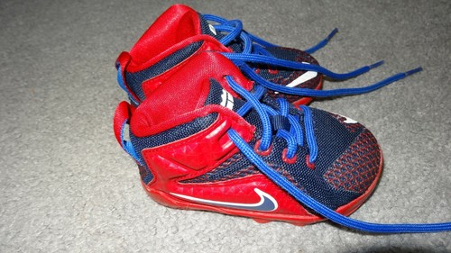 Toddler nike lebron xii - nike, red