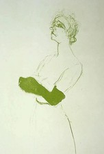 TOULOUSE LAUTREC : Chagrin