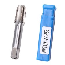 Pouces 27 npt taraud - 1/8, pouces-