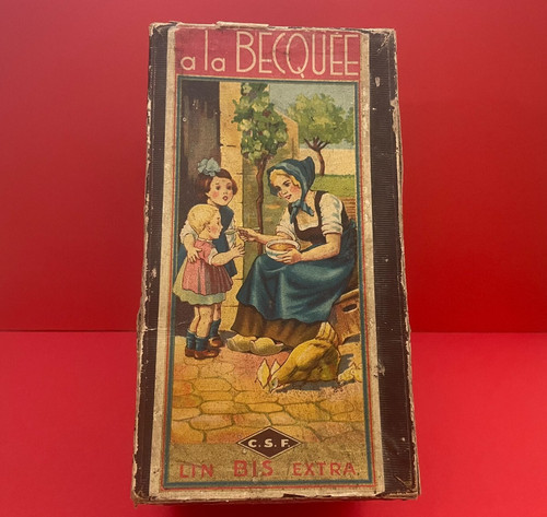 Mercerie ancienne boîte - -,