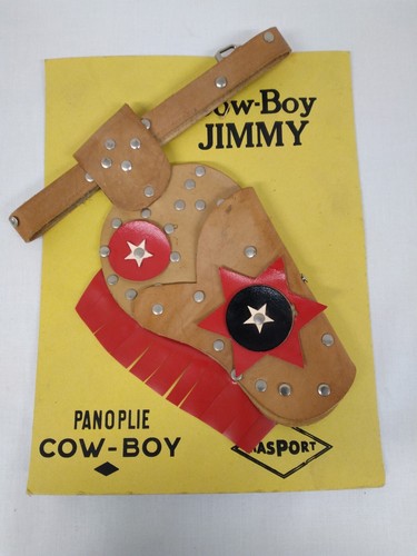 Jouet vintage cowboy - vintage, holster