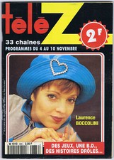 ▬►Télé Z N° 686 (1995) LAURENCE BOCCOLINI_HERVÉ VILARD