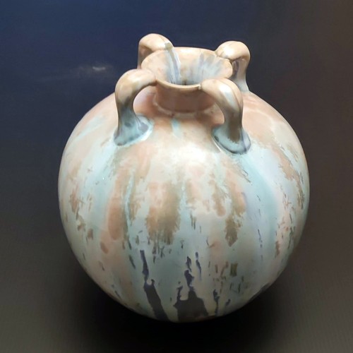 Vase boule gres flamme signe - gres,