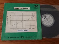 DISQUE DE FREQUENCE  25CM  LP