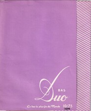 Bas nylon couture DUO 10