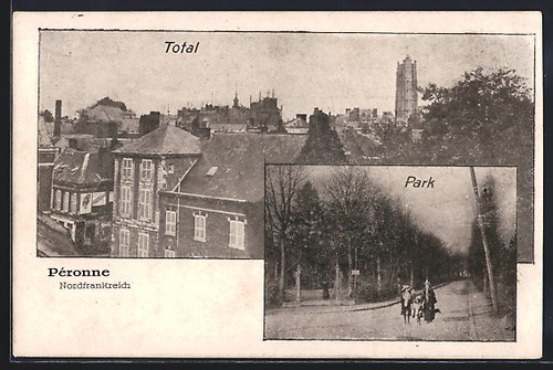 Cpa péronne vue - cpa, générale