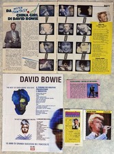 DAVID BOWIE lot De Presse