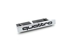 Original Audi A4 8E B7 Quattro Inscription Logo Emblème Calandre Chrome