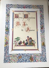 Lucy BOUCHER "Pisan, Du Jeu de l'Amour" sur Arches. Neuf