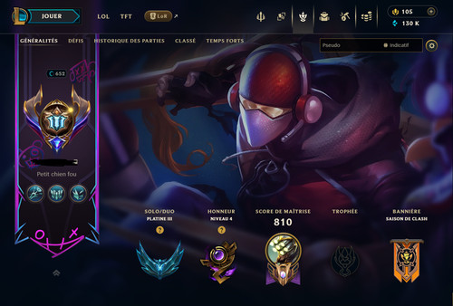 Compte league legends - legends, rare