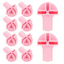  10pcs Cat Cage Caster Accessoires Connecteurs de roues à cage d'oiseau