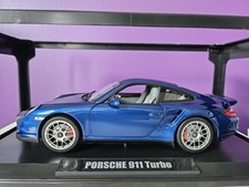 Porsche 911 / 997 Turbo Bleu Blue 2010 Norev 1/18 187621