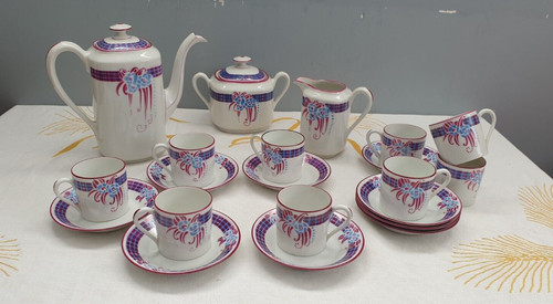 Service café ancien en - ,