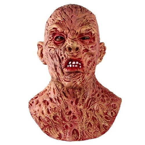 Masque halloween homme brulé - homme,