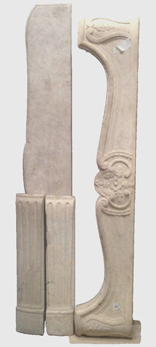 Cheminée louis en pierre - louis, xv