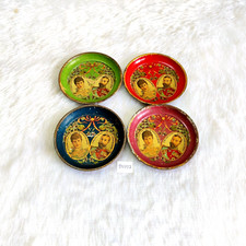 Plateau En Étain Multicolore