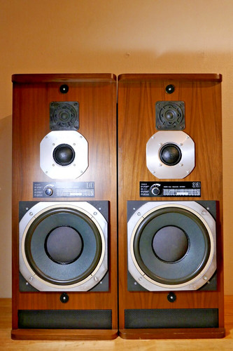 Paire enceintes haut - paire, parleur