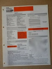 Fiche technique Renault Trafic