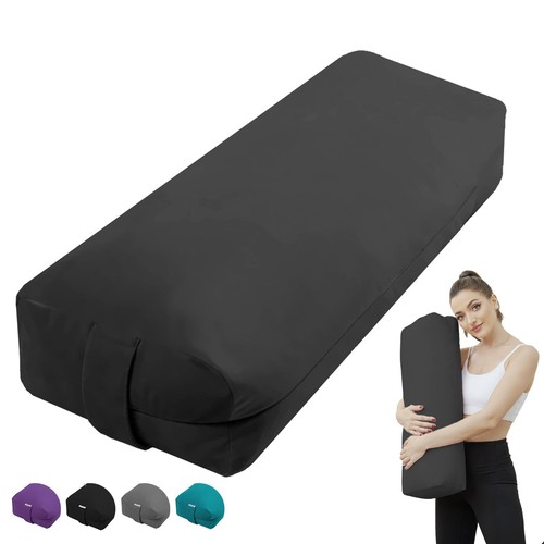 Rectangular yoga bolster - rectangular,