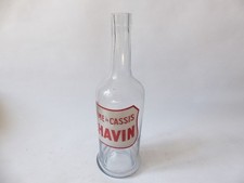 Carafe/bouteille crème de cassis CHAVIN Bistrot Publicité (27720)