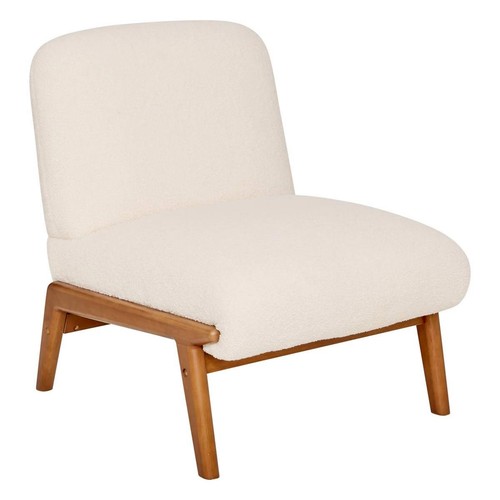 Fauteuil bouclette liora - fauteuil,
