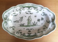 Moustiers - Plat ovale