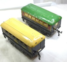 HORNBY-éch 0-2 VOITURES PULLMAN av 8 roues,8 essieux et 4 attelages à CHOQUELLES