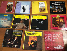 lot de 11 vinyles 33 tours musique classique * BEETHOVEN *