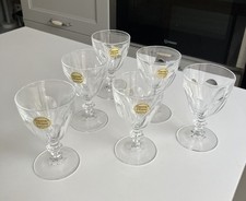lot de 6 verres a vin blanc ou