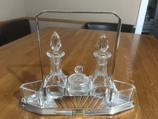 SERVITEUR ART DECO METAL