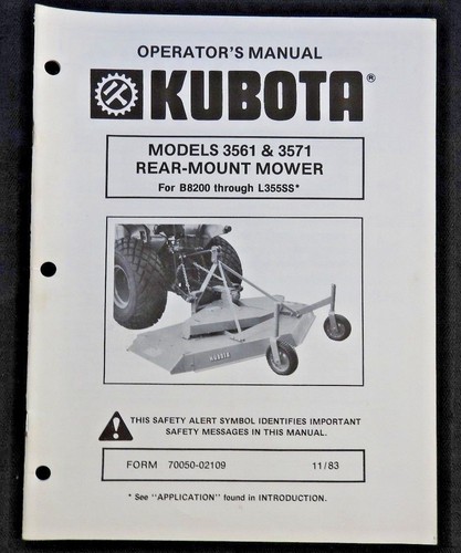 Kubota b8200 l235 - kubota, l295