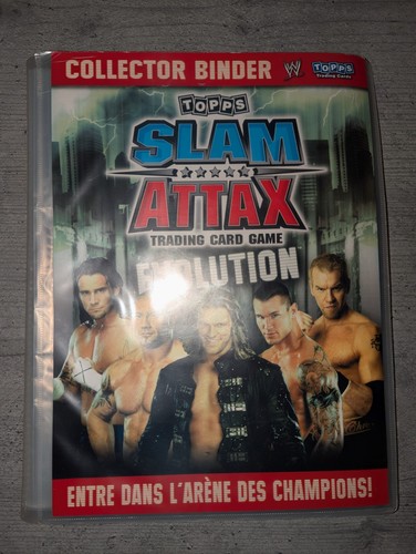 Carte slam attax avec classeur