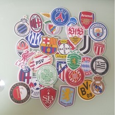 Pack de 29 Stickers Officiels Clubs - Ligue des Champions 2024-2025 / 5cm