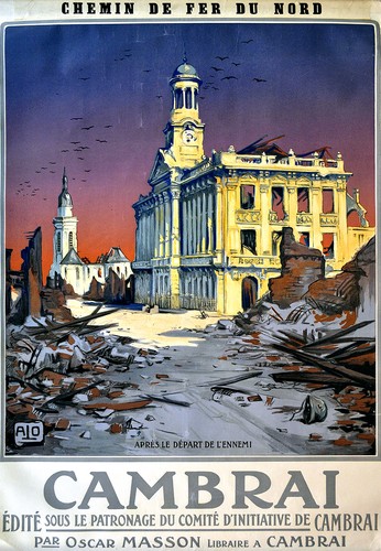 Affiche chemin fer nord - de,