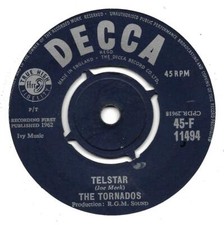 SP 45 RPM (7")   The Tornados
