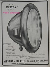 Publicite de 1913 PHARES