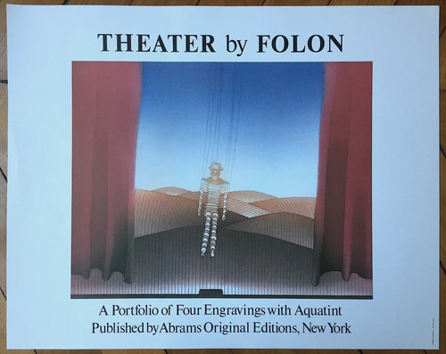 Folon jean michel affiche - folon,