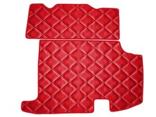 Matelassé Cuir éco ROUGE