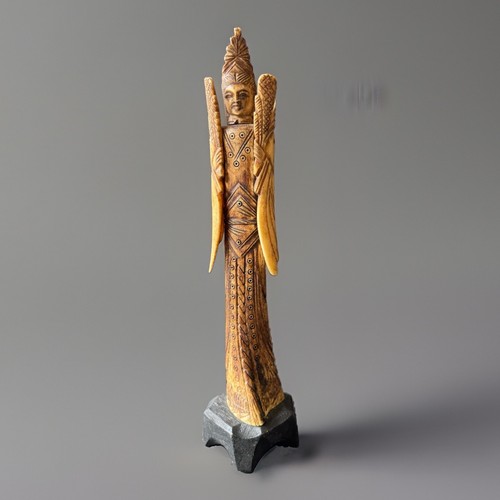 Vintage hand carved tribal - vintage,