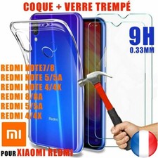 COQUE ETUI + VITRE VERRE