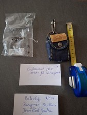 Porte Clefs Neuf  Etui Airpods  Jean Paul GAULTIER Avec Emplacement Câble 