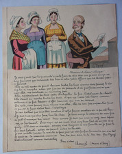 La Galerie Comique de Gustave Frison : " Lettre du Maire d'Issy "  fin XIXe