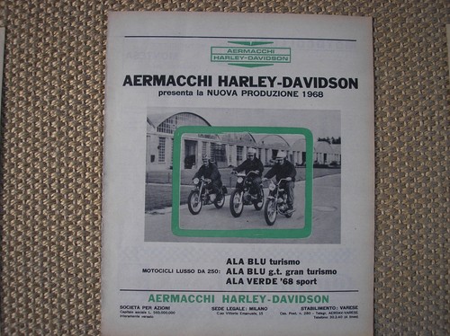Aermacchi harley davidson - aermacchi,