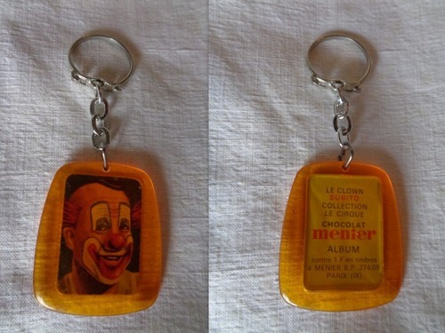 Ancien porte cle clown subito - cle,