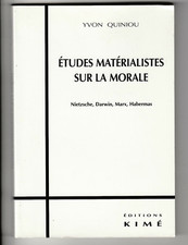 Études matérialistes sur la