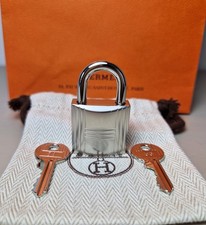 Cadenas Hermès argenté GM