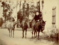FRANCE LANDES Circa 1880 Homme
