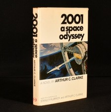 1968 2001 A Space Odyssey Arthur C. Clarke Stanley Kubrick 1st Edition Signed