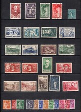 ANNEE COMPLETE 1937 sauf Pexip - 34 Timbres  OBLITERE TBE